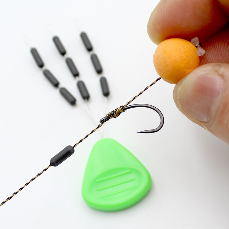  carp fishing accessories tungsten hooklink sinker for braided / monofilament fishing line pin down hooklink fishing tackle
