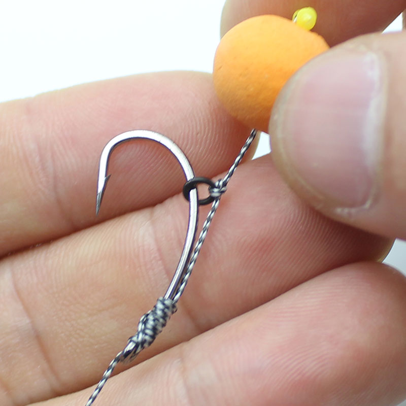 Nikle Coating Carp Fishing Hook High Carbon Steel Micro Barbed Kurve Shank hook 2/4/6/8 Carp Fishing Accessories