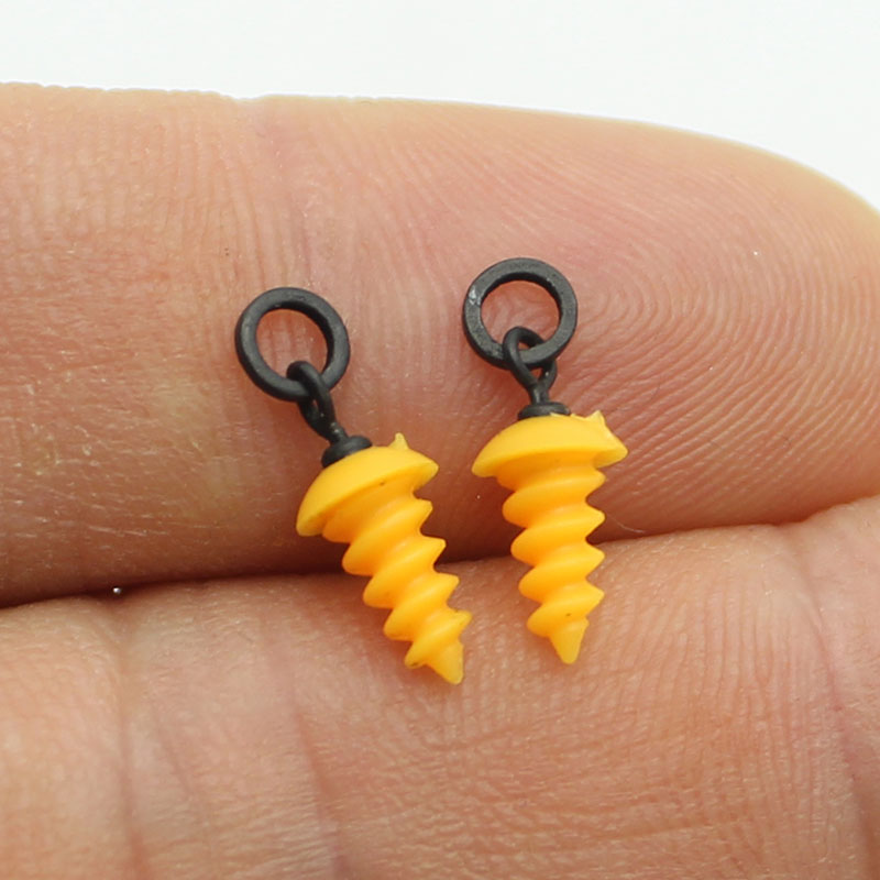 Carp Fishing Boilies 360 ° Bait Screw For Hair Rigs Carp Fishing Accessories Pop Up Fishing Lure Stopped Terminal Tackle