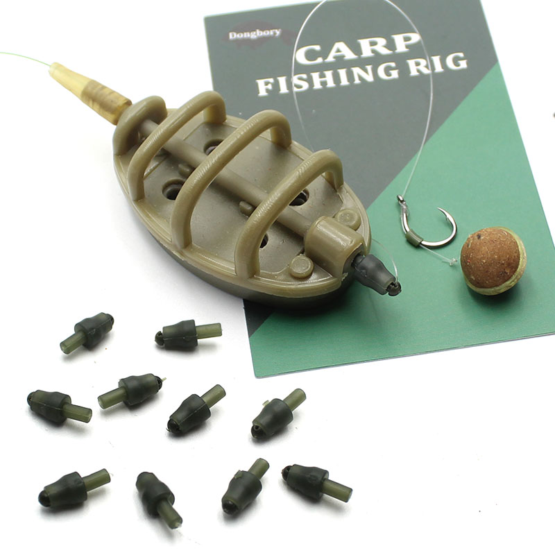 Carp Fishing Accessories For Pellet Feeder Method Connector Carp Fishing Rigs Equipment Inline Quick Change Feeders Tackle
