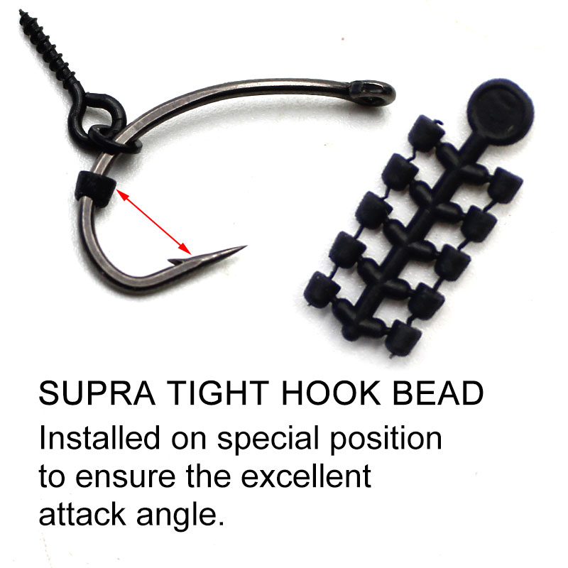 Carp Fishing Accessories Hook Bead For Ronnie Rig Carp Fishing Hook Stops Stopper