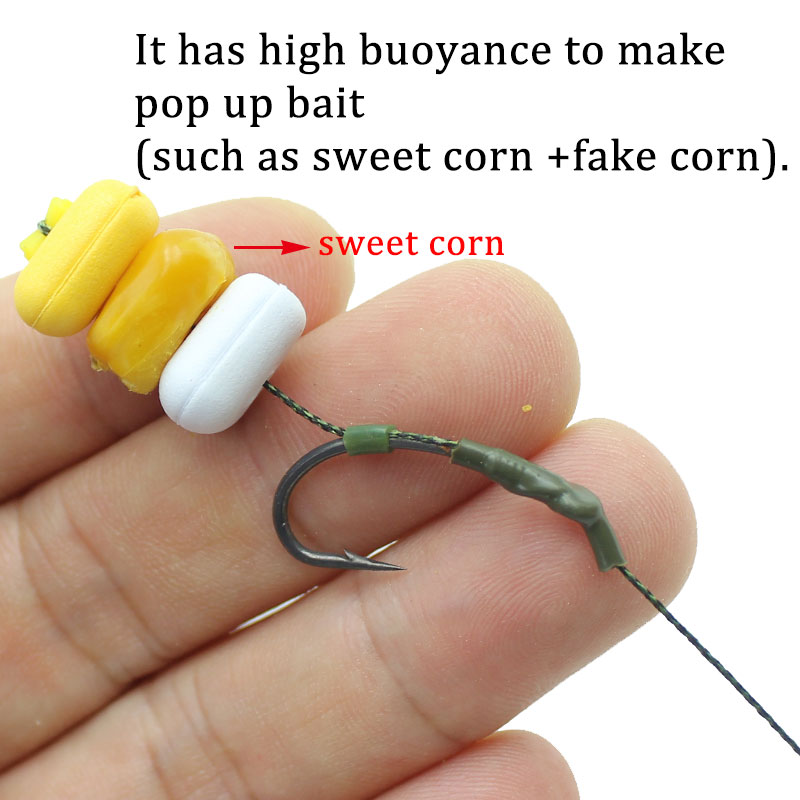 15pcs Carp Fishing Bait Corn Shape Artificial Fake Bait Pop Up Floating Corn Bait Boilies For Carp Rigs Bait Feeder Accessories