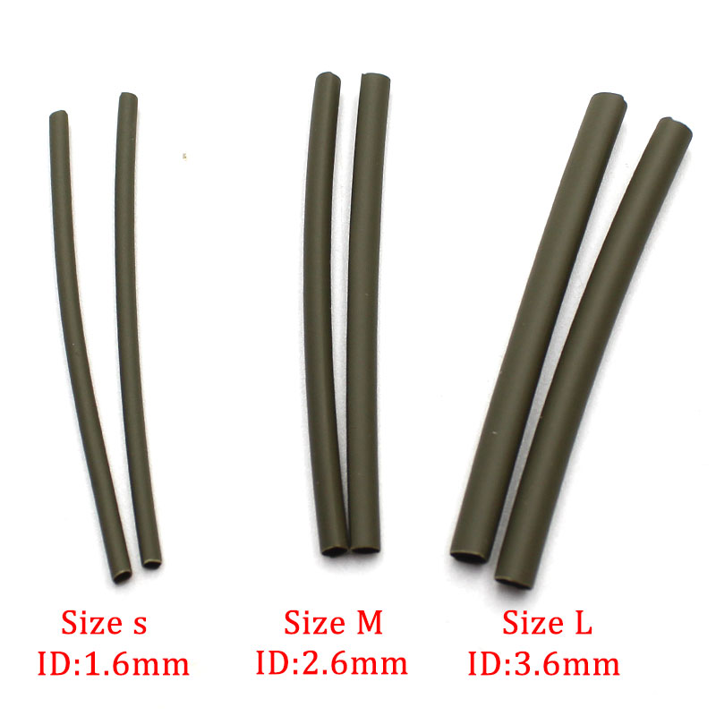 Carp Fishing Accessories Silicone Rig Tube Water Steam Heat Shrink Tubing For Carp Fishing Ronnie Rigs Terminal Tackle