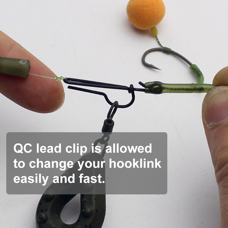 Carp fishing QC Lead Clip Fishing Swivel and Snap Terminal Tackle Carp Fishing Accessories