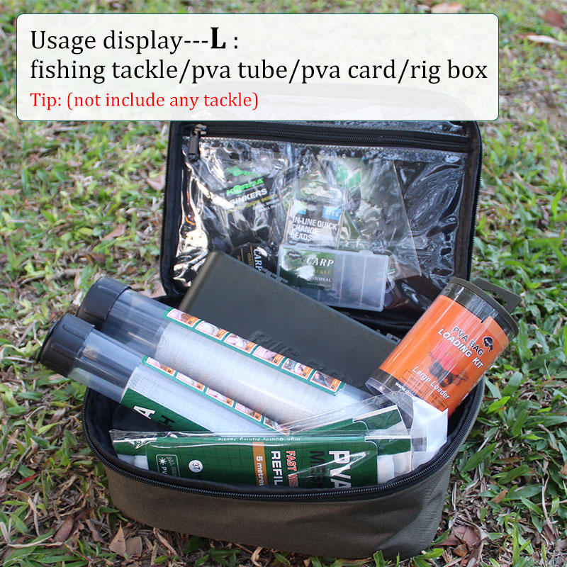 Carp  fishing  Tackle Organiser   Terminal Tackle Storage Bag Outdoor Easy Carry Bag Case