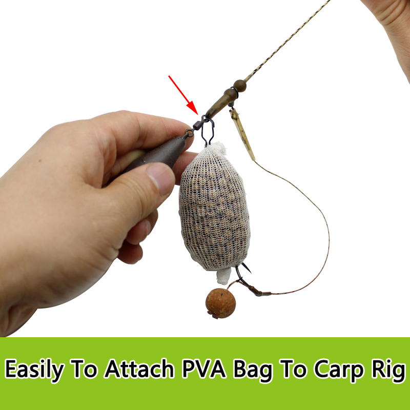 PVA Bag Link Clip's for Carp Barbel Coarse Fishing Terminal Tackle