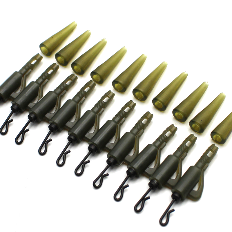 Carp fishing QC Hybird Clip Tail Rubbe Hair Chod Helicopter Ronnie Rig Terminal Tackle