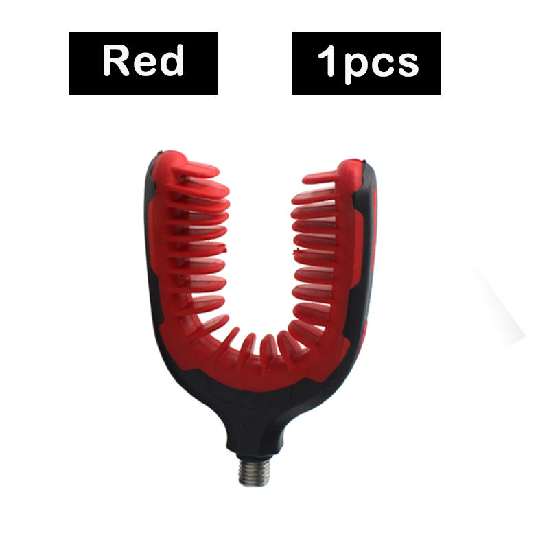 Carp fishing Feeder Rod Butt Gripper Rest Feeder Rod Rest Stand Head For Fishing Alarm With M3/8 (IFI)