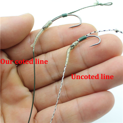 50m Soft Braided Hooklink Carp Fishing Line for Hair Rig Un Coated Hooklink  Expert Carp Coarse Feeder Fishing Tackle