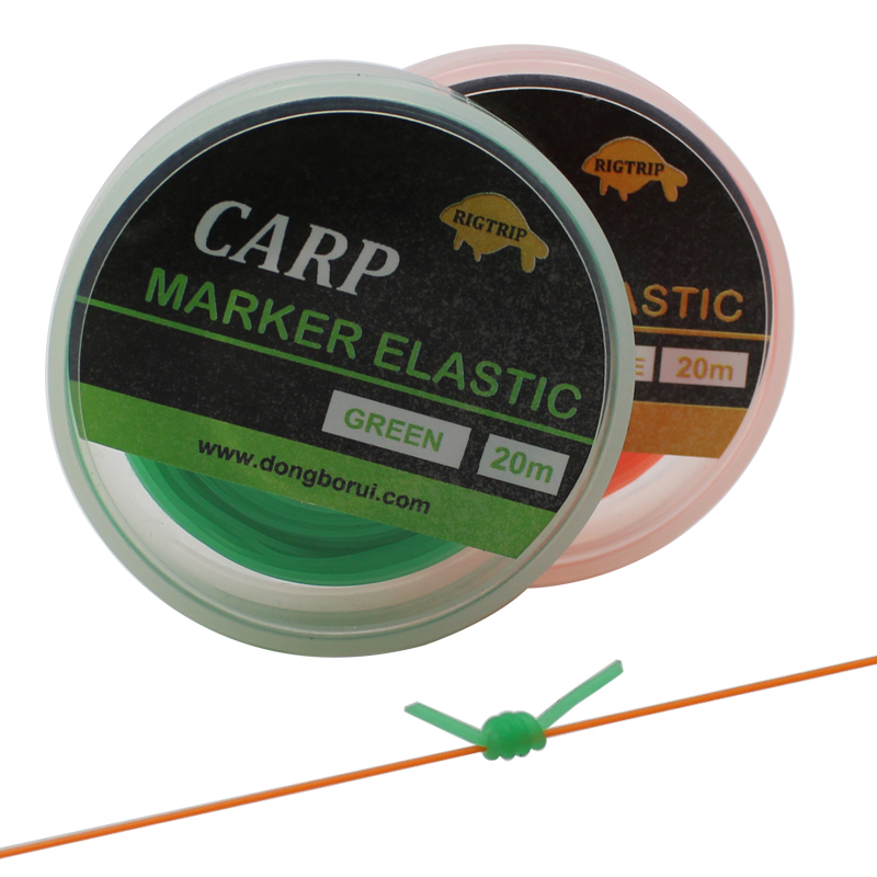 20m Carp Fishing Marker Line Green& Orange Distance Reel Marker Tool For Carp Mainline Fishing Accessories