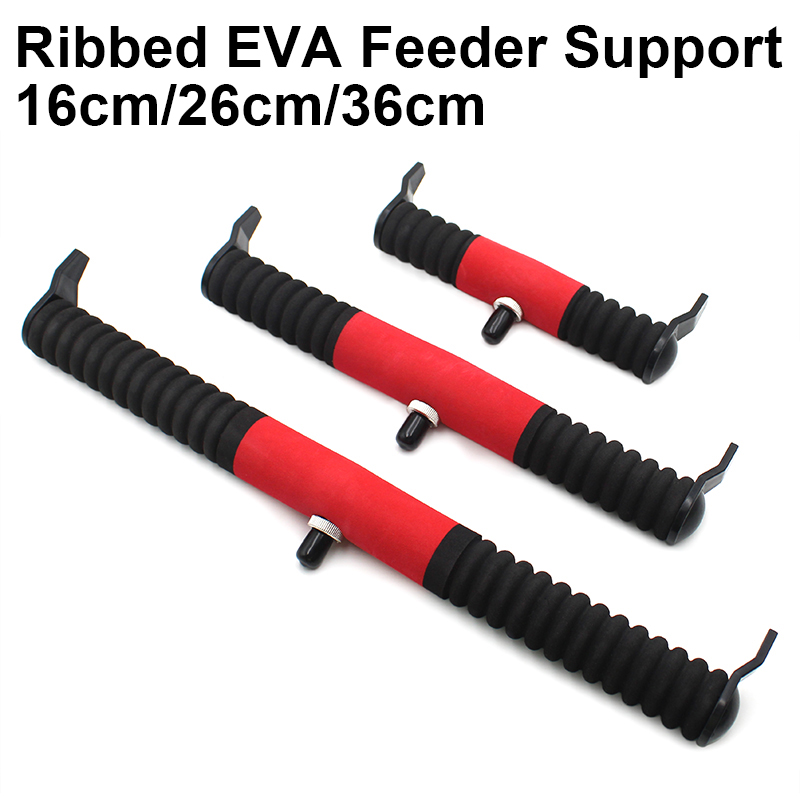 Carp Fishing Ribbed EVA Feeder Support Rod Rest Head Accessories