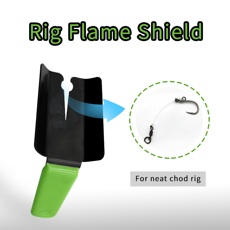 Carp fishing Rig Flame Shield Fishing Tackle Angling for Chod Rig Tool D Rig Making Tool