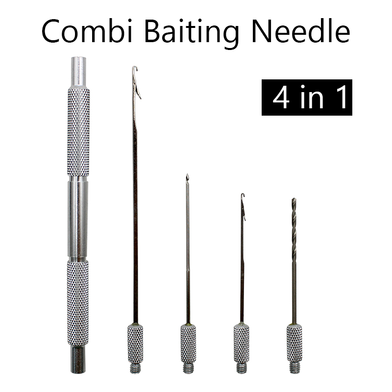 Carp  fishing  Combi Baiting Needle 4 in 1 Carp Bait Tool Tackle Set