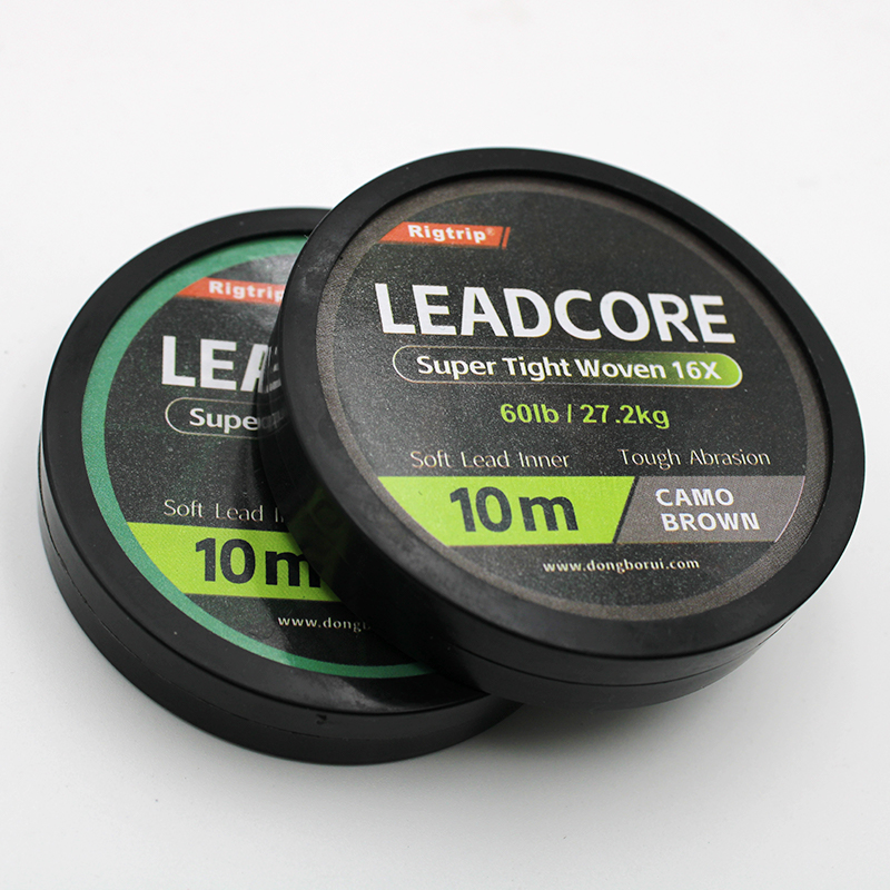 Carp Fishing Leadcore Line super Tight Woven 16X Sinking Line For Helicopter Rig Fishing Tackle