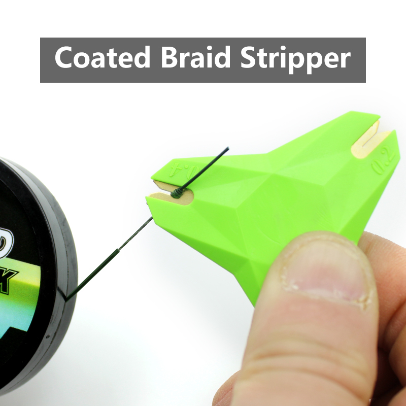 Carp Fishing Line Cutter Coated Braid   Stripper For Carp Hair Rigs Coated Remove  Tools 