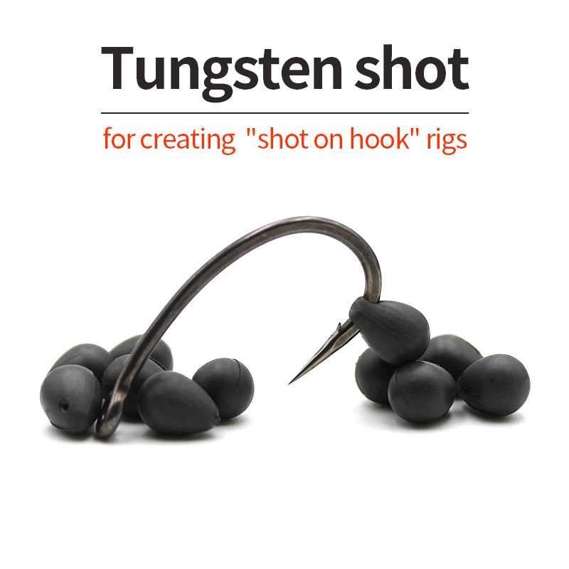 Carp Fishing Accessories Tungsten Shot Hook Beads Sinker Terminal Tackle