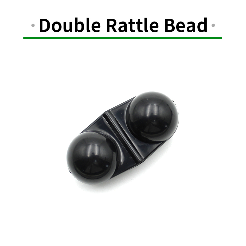 Double Rattle Beads Catfish Rig  Tackle Portable Fishing Attractants Beads Bells Accessory 