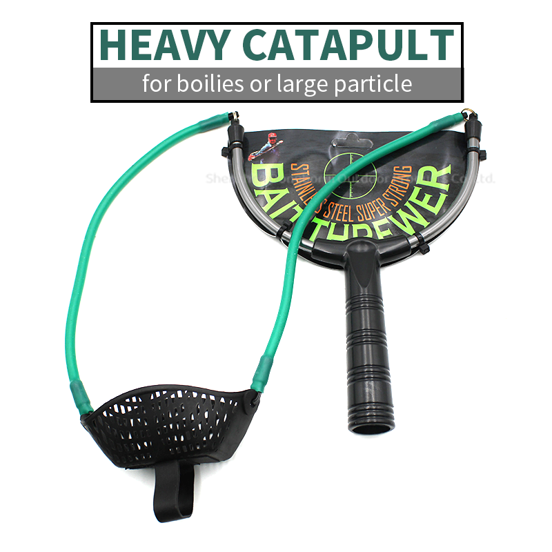 Carp Fishing Accessory Heavy Catapult Bait Fishing Slingshot Carp Thrower Bait 
