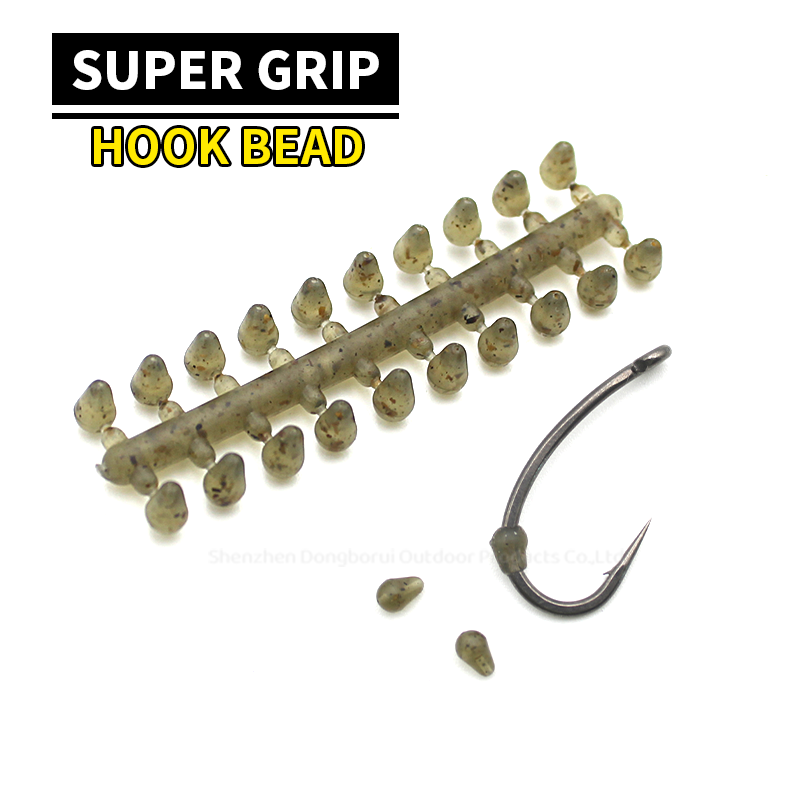 Super Grip  Hook Bead Camouflage  colour  Carp Fishing Terminal Tackle 