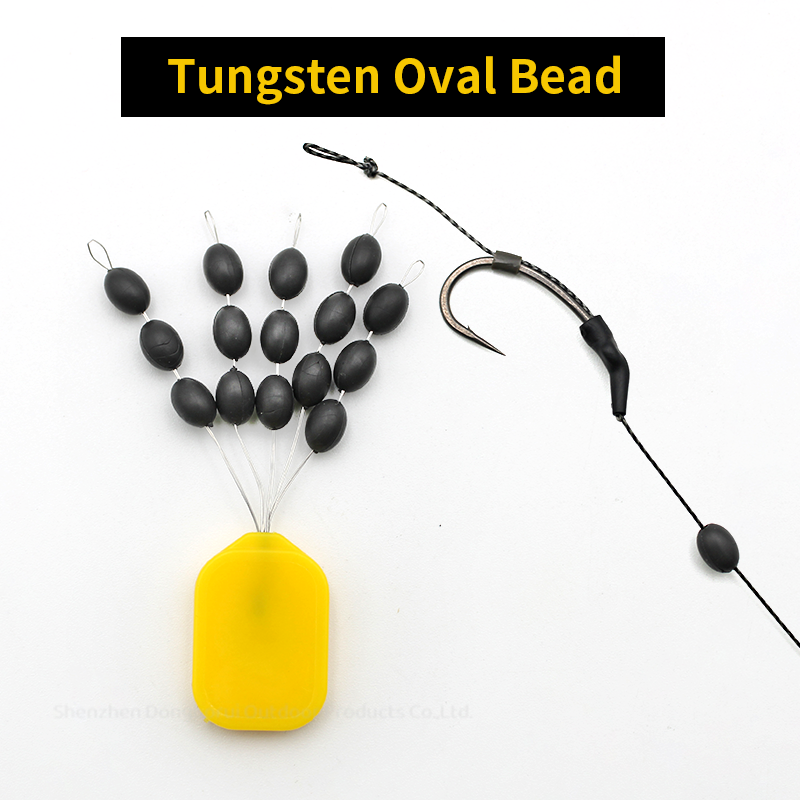 Tungsten  Oval beads   Carp Fishing Tackle Rig Weights  Sinkers  Small and Large