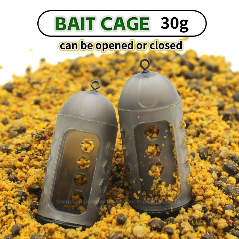 Bait Cage 30g Weight-forward Design Carp Fishing ABS Plastic for Feeder Fishing