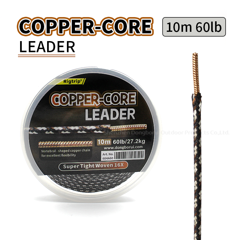 Copper-Core Leader 10m 60lb Carp Fishing Tackle Lead Core Rig Bits