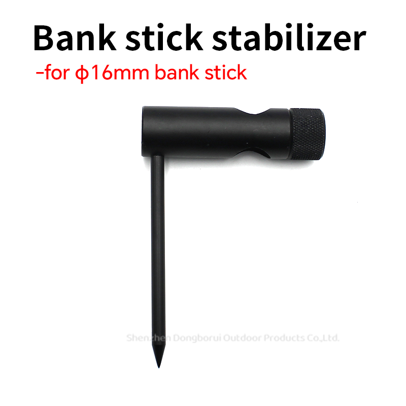 Aluminium  Alloy   Single Leg Bank Stick Stabilizer  Fit with 16mm bank stick Carp fishing  Tackle