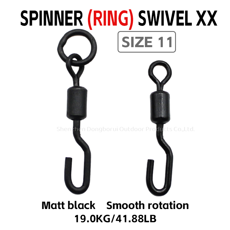 Upgraded Spinner Swivel for Ronnie Rigs Terminal Tackle Carp Fishing Ronnie Swivel Pop up Quick Change Swivels